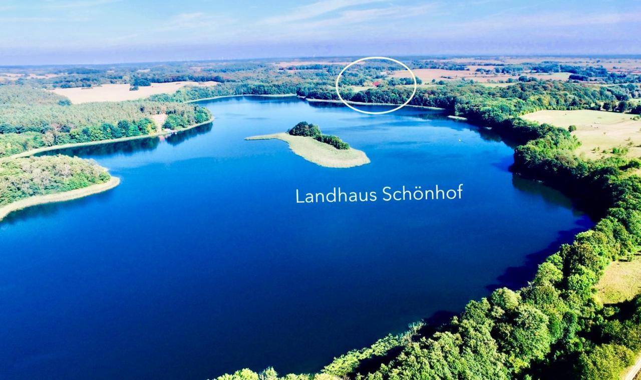 Landhaus Schoenhof Feldberger Seenlandschaft Extérieur photo